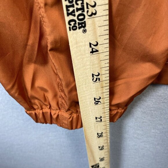 Vantage Nylon Anorak‎ Jacket Mens XL 1/2 Zip Hoodie Windbreaker Vintage Hilton - Picture 11 of 15